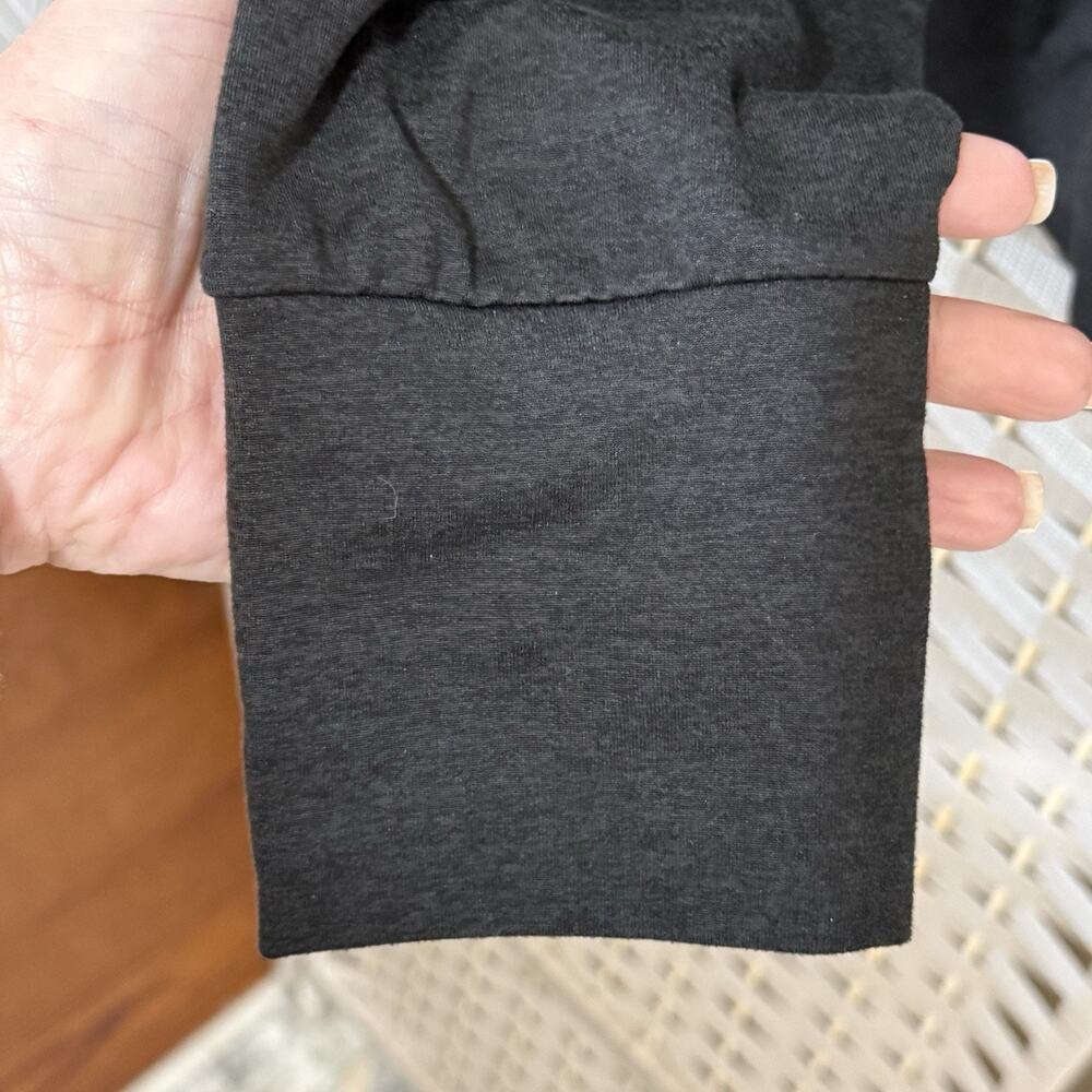 Vuori Women's Halo Essential Hoodie Size XXL Black Heather Dreamknit EUC - Picture 6 of 10